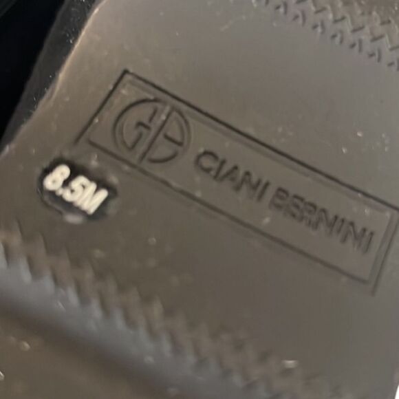 Giani Bernini Garreth Black Suede Leather Memory Foam Loafers Size 8.5 NIB - Picture 10 of 10